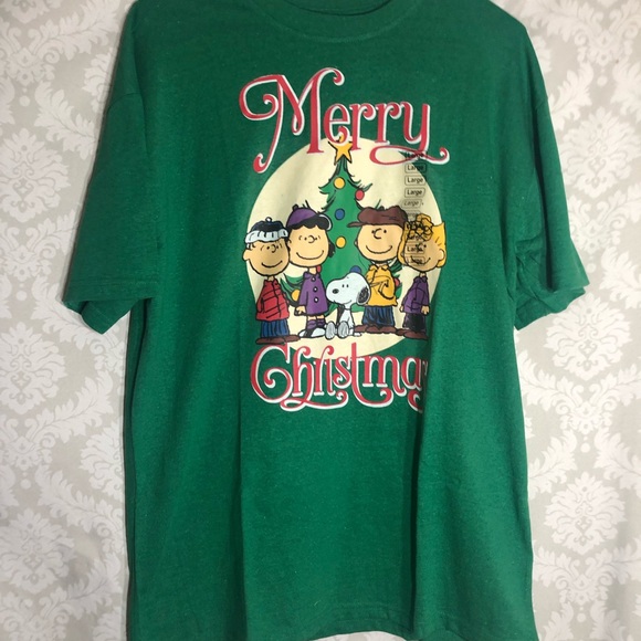 Peanuts Christmas Graphic Tee L - Picture 5 of 12